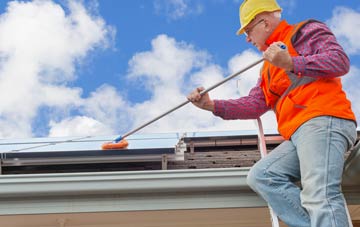 West Holywell soft wash roof cleaning